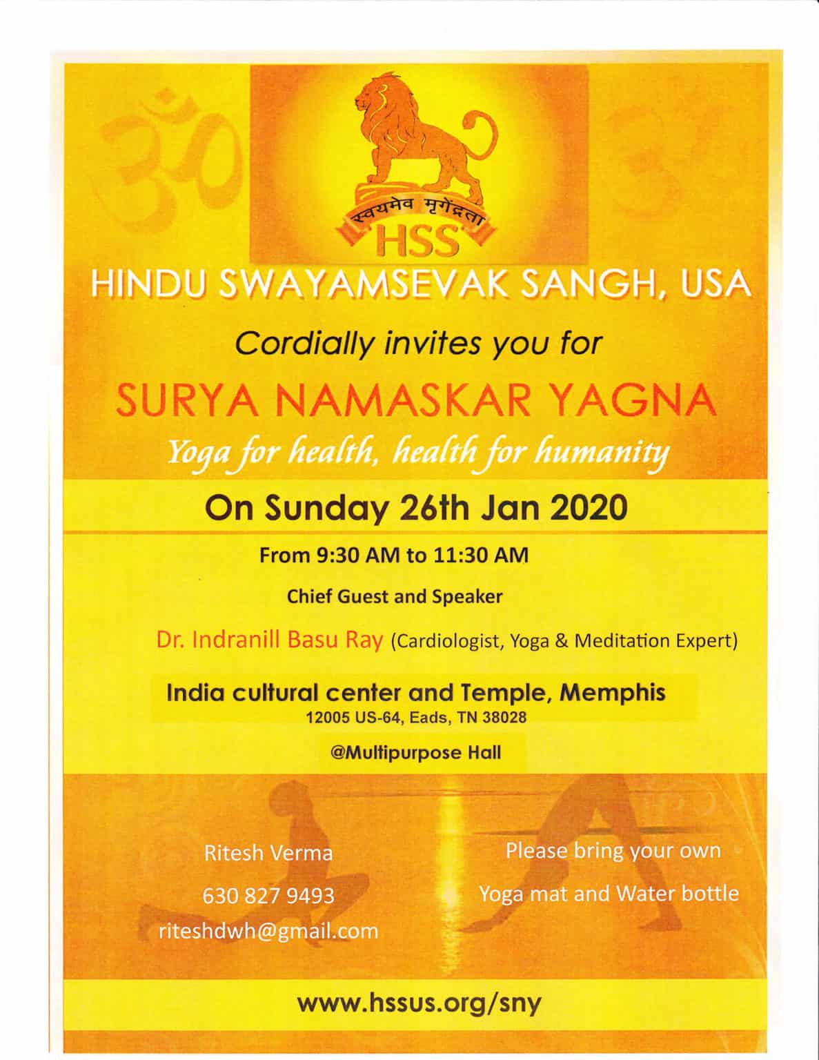 Surya Namaskar Yagna